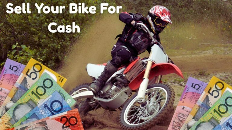 Cash payment for motorcycle at Motorbike Wreckers Wynnum-Manly